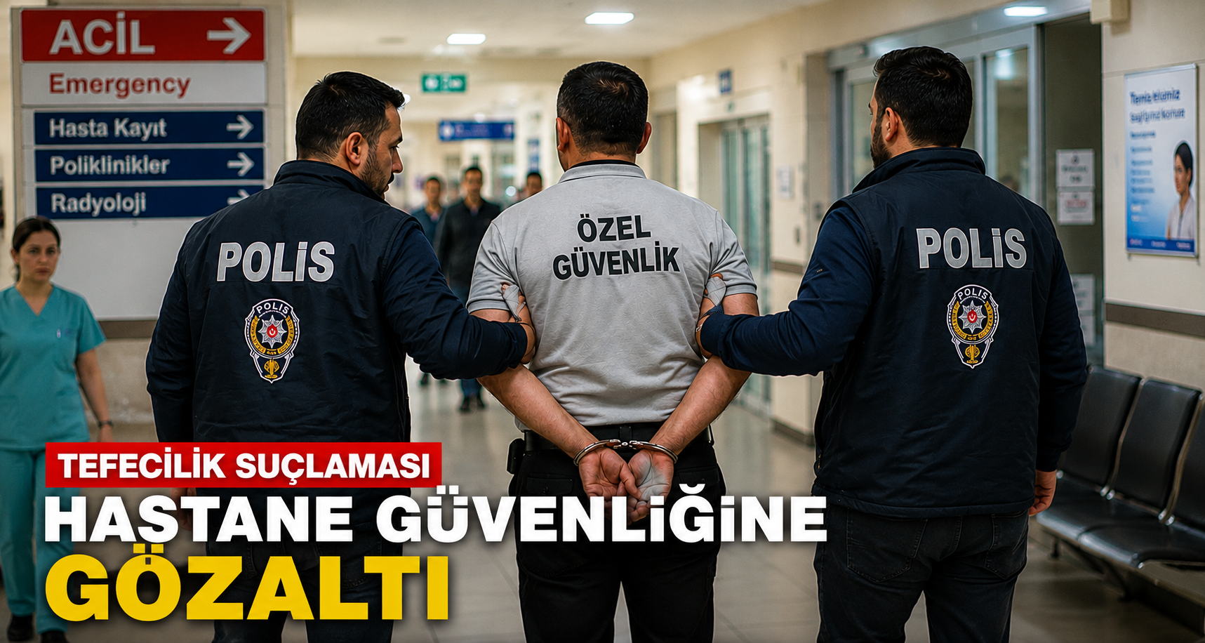 Çankırı'da 'hastane çalışanı' tefeciye operasyon!
