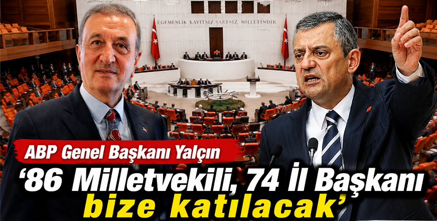 Beklenen açıklama: "CHP'den 86 vekil ile 74 İl Başkanı bize katılacak"