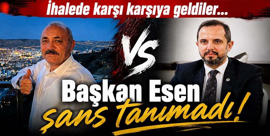 Çankırı'da AKP'li eski vekil ile MHP'li Belediye Başkanı'nın girdiği ihaleyi 'başkan' kazandı!