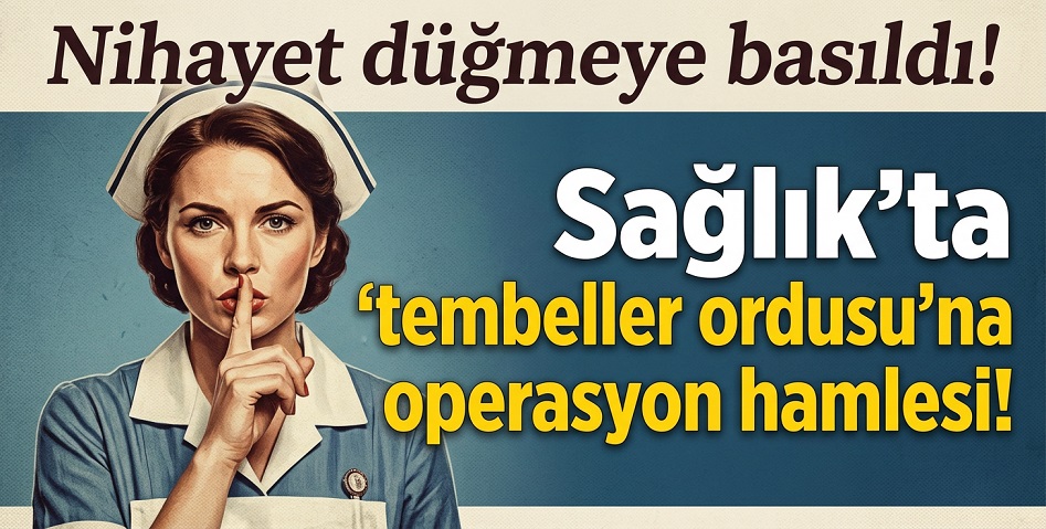 Çankırı'da sağlıktaki 'tembeller ordusu'na operasyon hamlesi!