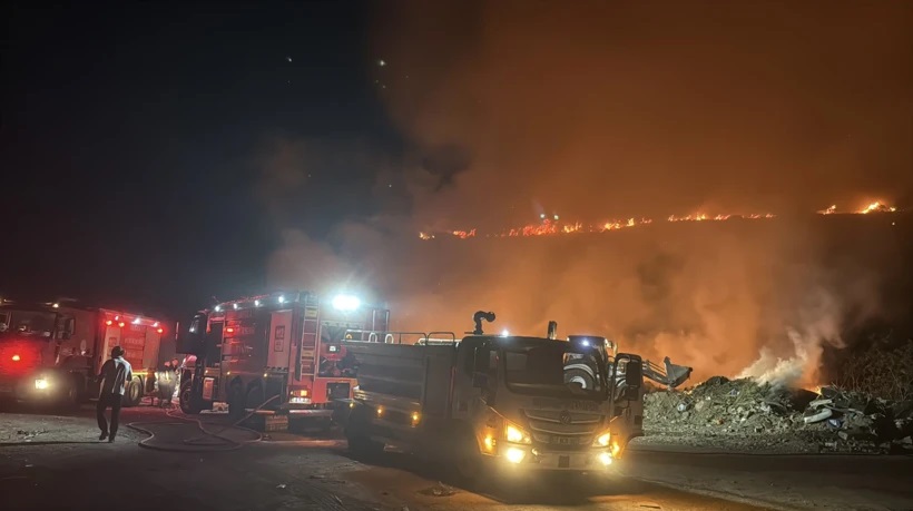Bodrum'da korkutan yangın: Hızla yayıldı