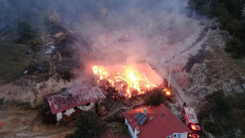 Kastamonu'da çıkan orman yangını kontrol altına alındı