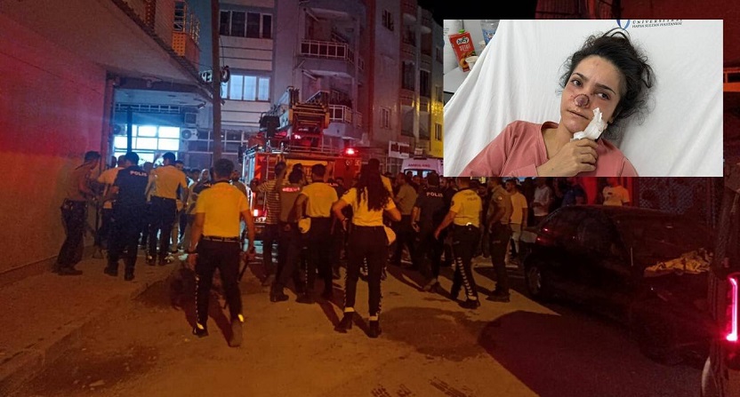 Manisa'da akıl almaz dehşet: Evli olduğu eşinin burnunu ısırıp kopardı