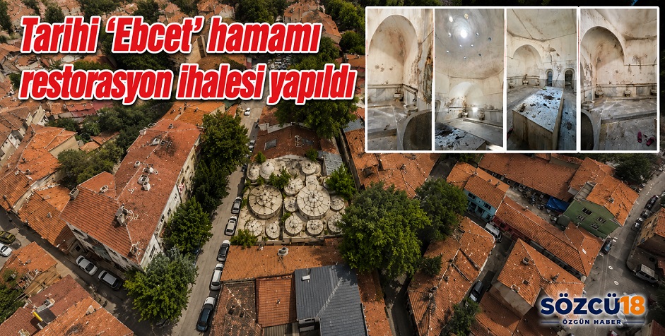 Çankırı'da tarihi 'Ebcet' hamamı ihalesi yapıldı