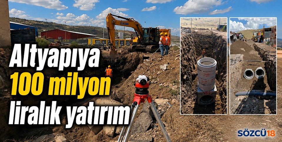 Çankırı Merkez'de altyapıya 100 milyon liralık yatırım