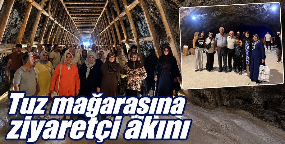 Çankırı, 'yeraltı tuz şehri'ne ziyaretçi akını