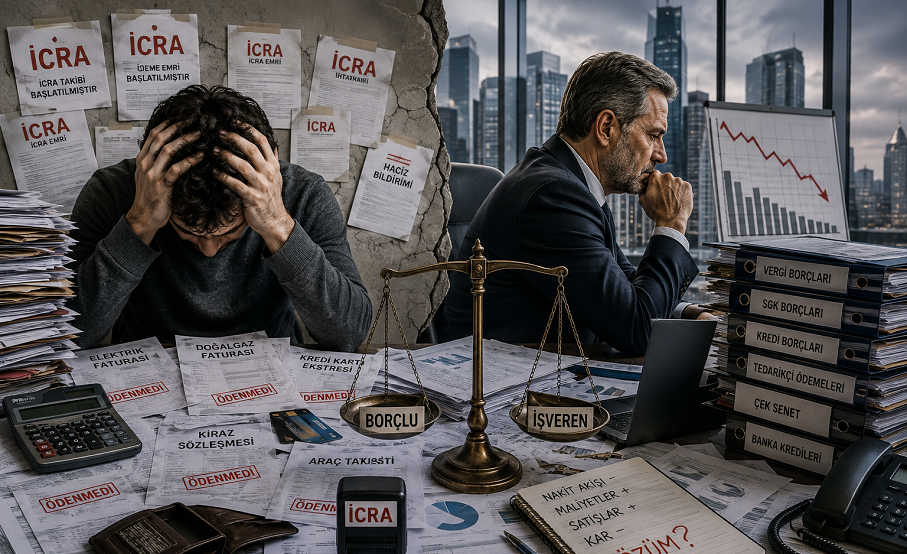 Borçlar patladı, icra dosyaları tavan yaptı
