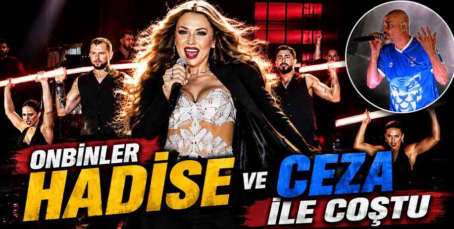TUZFEST’26’ Konserleri Hadise ve Ceza ile başladı