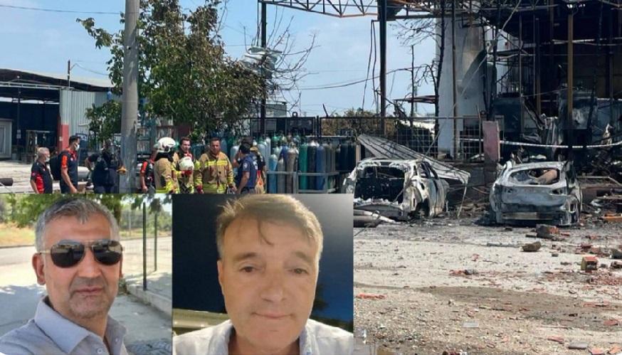 Manisa'da dolum tesisinde patlama: İki işçi hayatını kaybetti