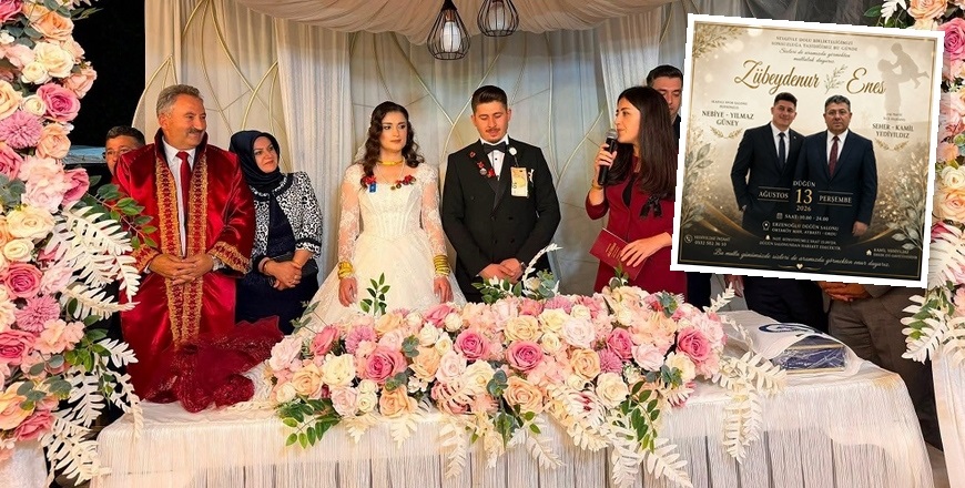 Türkiye böylesi bir 'düğün davetiyesi' görmedi!