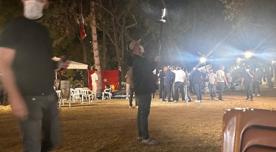 Er şehit aileleri ve gazilerin Güvenpark'taki oturma eylemine şafak baskını: Park kapatıldı