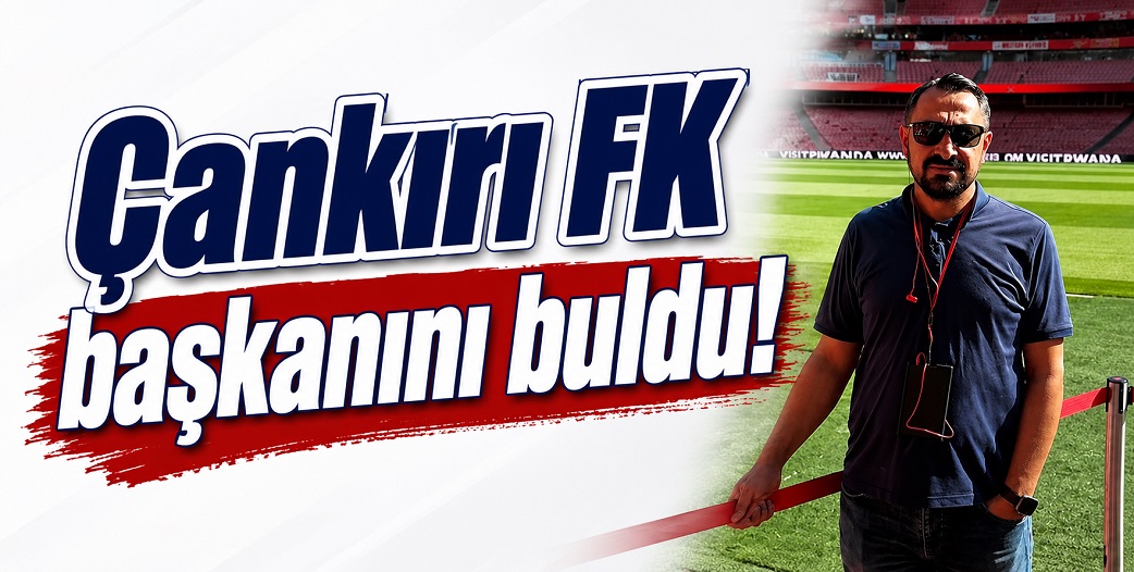 Çankırı FK'nın yeni başkanı Cihat Demirkapı