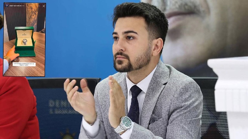 Milyonluk Rolex paylaşımı sonrası AKP’li Gençlik Kolları Başkanı istifa etti