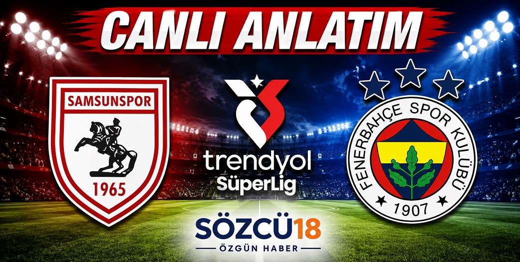 Samsunspor 0-1 Fenerbahçe / CANLI ANLATIM