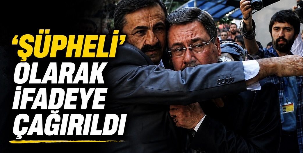 İ. Melih Gökçek 'şüpheli' sıfatıyla ifadeye çağrıldı