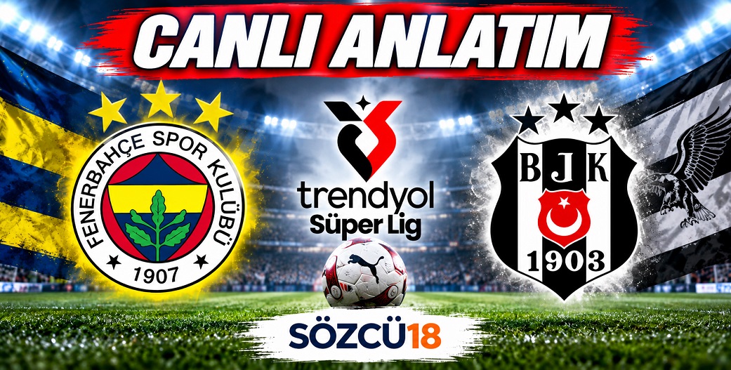 Fenerbahçe 1-0 Beşiktaş / CANLI ANLATIM