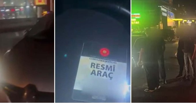 Cumhurbaşkanlığı'na ait 'çakarlı araç' kazası: Şoför kim?