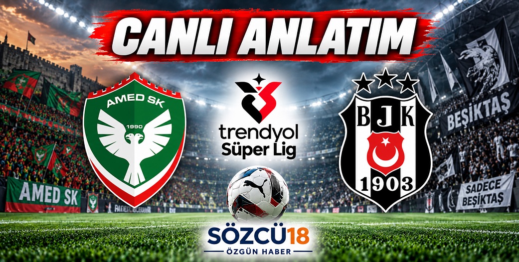 Amedspor - Beşiktaş / CANLI ANLATIM
