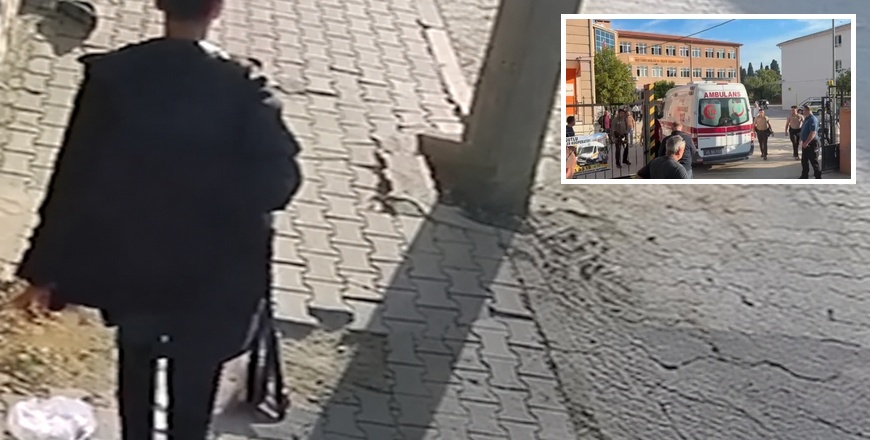 Manisa'da liseye silahlı saldırı! Ölü ve yaralı öğrenciler var