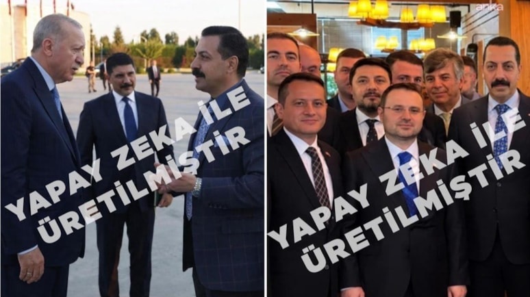 Kendisini Erdoğan ve Gürlek'in yanına montajlayan Mehmet Çakmak tutuklandı