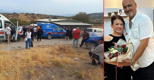 Manisa'da yeni evli çift evlerinde vurularak öldürüldü