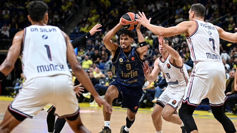 Fenerbahçe Tarfin EuroLeague'de 2'de iki yaptı