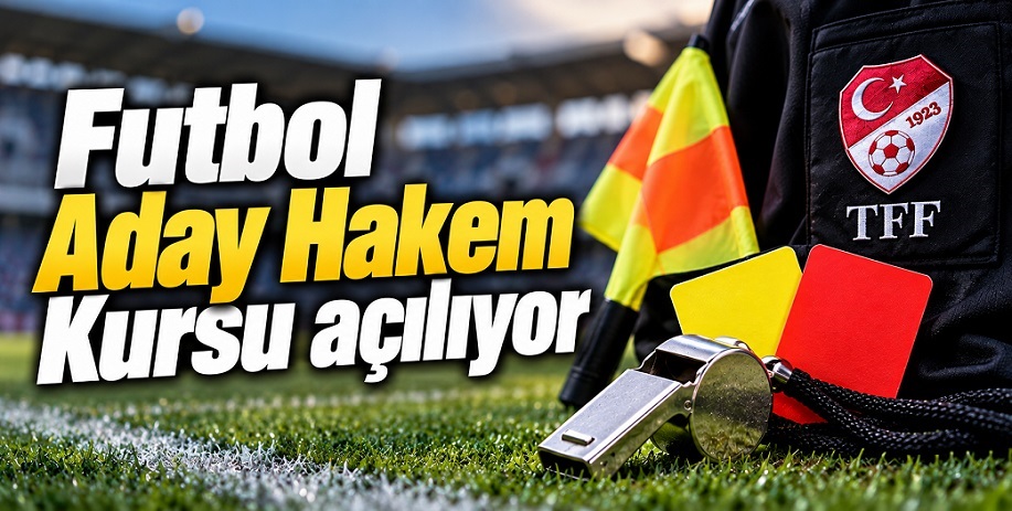 Çankırı'da 'Futbol Aday Hakem Kursu' açılıyor