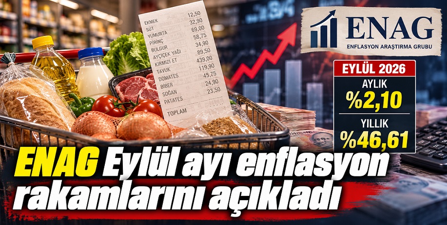 ENAG 2026 Eylül ayı enflasyon verilerini açıkladı