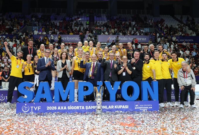 Voleybol Şampiyonlar Kupası'nda zafer VakıfBank'ın