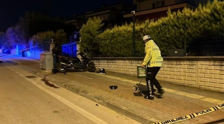 Bursa'da motosiklet kazası: Sürücü hayatını kaybetti