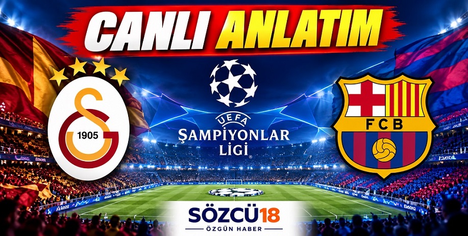 Galatasaray 0-0 Barcelona / CANLI ANLATIM