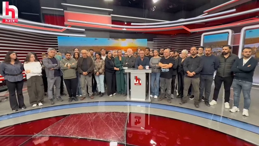 Halk TV çalışanlarından kayyım kararının ardından ortak açıklama: 'Gazetecilik bitmez, bugünler geçer!'