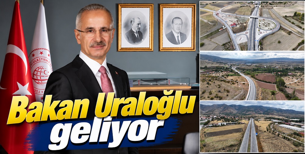 Ulaştırma ve Altyapı Bakanı Abdulkadir Uraloğlu Çankırı'ya geliyor