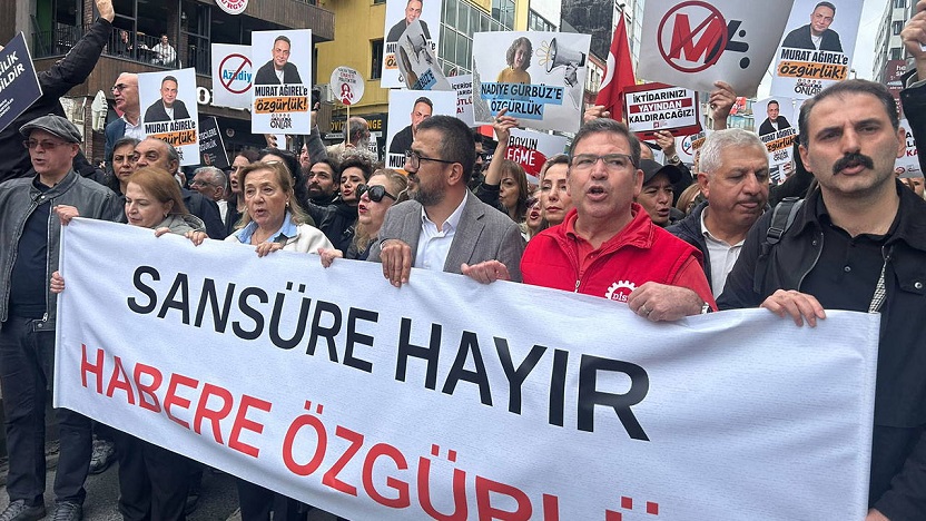 Gazeteciler baskı ve sansüre karşı Kadıköy ve 10 şehirde eylem