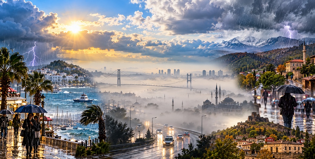 Meteoroloji açıkladı: 25 Ekim 2026 hava durumu raporu