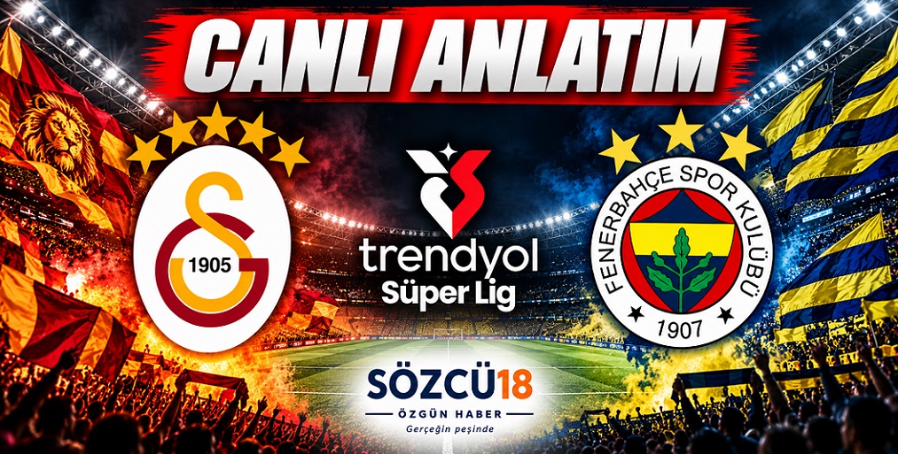 Galatasaray 0-0 Fenerbahçe / CANLI ANLATIM