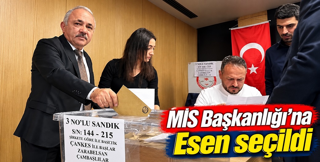 Mahalli İdareler İşverenler Sendikası Genel Başkanlığı'na İsmail Hakkı Esen seçildi