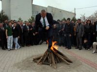 Nevruz ateşi Çankırıda coşkuyla kutlandı
