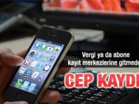 İnternetten cep kaydına büyük ilgi