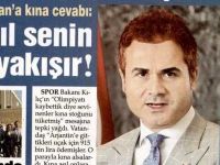 Sözcü gazetesi Bakanı kınaladı!