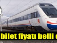 Ankara-İstanbul YHT'de bilet fiyatı belli oldu