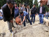 Soma'da ilk defin yapıldı