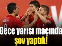 Türkiye 3'te 3 yaptı