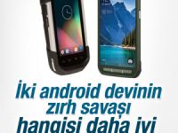 Samsung Galaxy S5 Active ve Motorola Symbol TC70 karşılaştırması