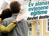 Ev alana, evlenene devlet desteği