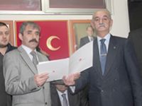 MHP Çankırı'da nöbet değişimi