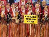 Halkoyunlarında Kurşunlu Anadolu Lisesi birinci