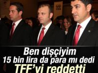 Tolga Özkalfa 15 bin lirayı beğenmedi