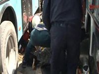 Özel halk otobüsü abla kardeşi ezdi