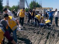 Kahramanmaraş’ta inşaat çöktü: 9 işçi yaralı